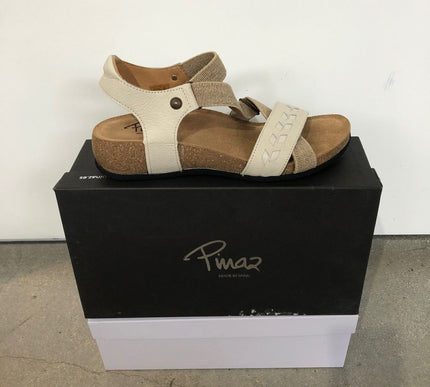 Pinaz Sandal 1233 Pulido Bone Cork Sandal Women's EU sizes 36-41/6-11 NEW!