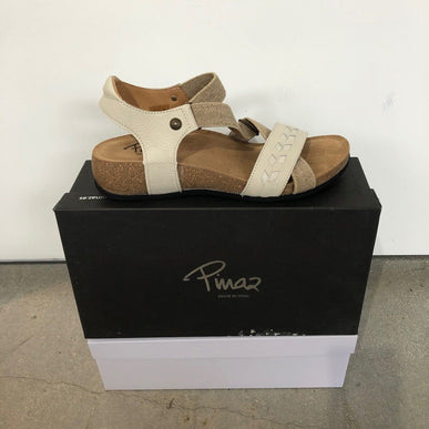 Pinaz Sandal 1233 Pulido Bone Cork Sandal Women's EU sizes 36-41/6-11 NEW!