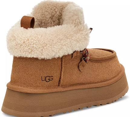 UGG Funkarra Cabin Cuff Chestnut Lace-up Boot Bootie Women's US sizes 5-12/NEW!!