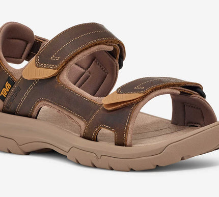 Teva Langdon Honey Brown Strappy Sandal Men's US Sizes 7-15 NIB