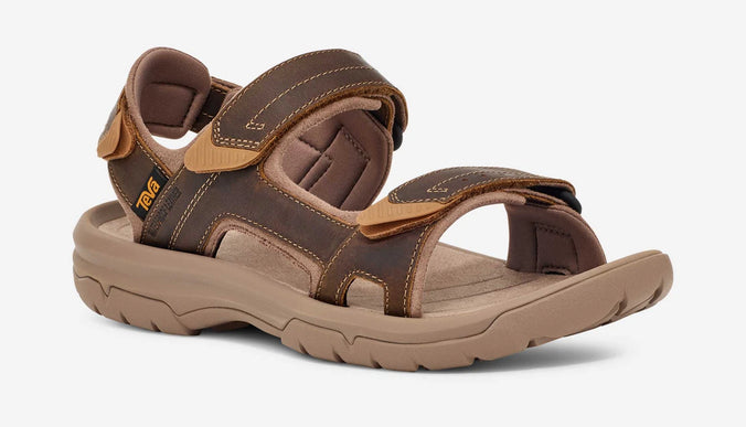 Teva Langdon Honey Brown Strappy Sandal Men's US Sizes 7-15 NIB