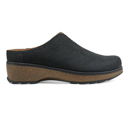 Earth Kolia Black Round Toe Slip-on Casual Clogs Womens sizes 6-10 NEW M