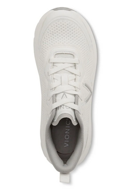 Vionic Walk Max White Lace Up Sneaker Shoe Women's US sizes 5-12 NEW!!! WIDE