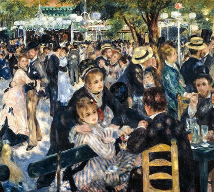 Pierre-Auguste Renoir "Dance at Le Moulin de la Galette" 11x14 Color Gloss Print