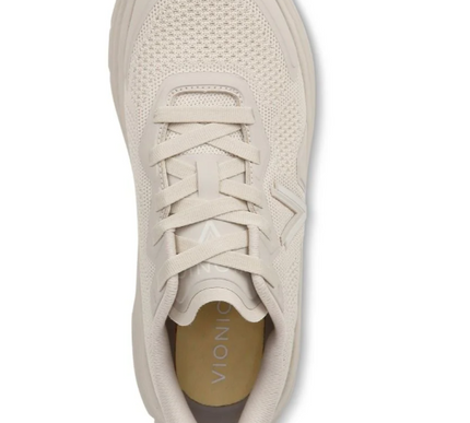 Vionic Walk Max Cream Lace Up Sneaker Shoe Women's US sizes 5-12 NEW!!!!
