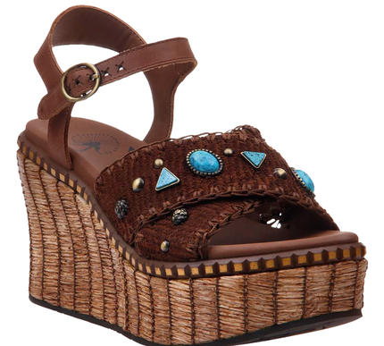 OTBT Cahoot Red Wedge Sandal Women US sizes 6-10 NEW!!!