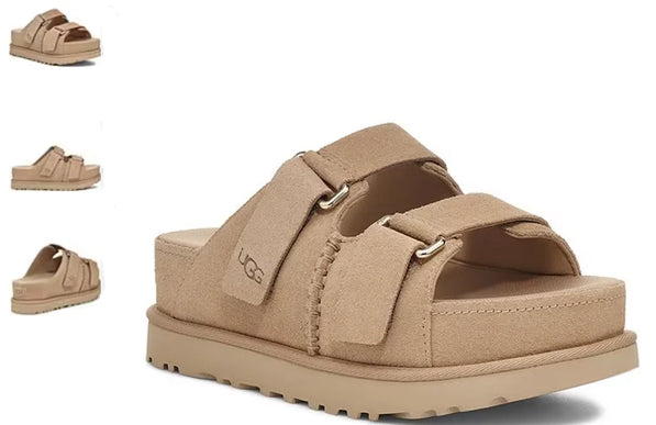 UGG Goldenstar HI Slide Sand Platform Sandal Women's US sizes 5-12-NEW