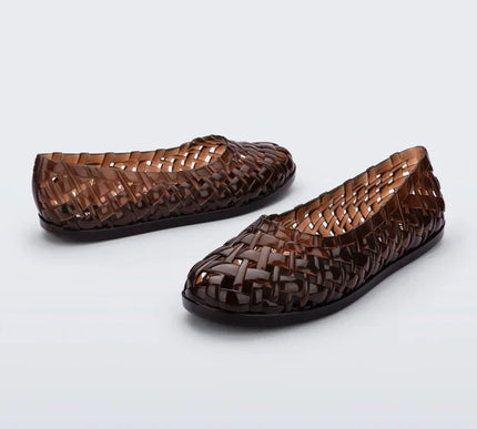 Melissa Possession Ballerina Flat in Brown Womens US sizes 6-10