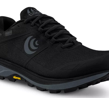 Topo Athletic Terraventure 4 WP Black/Charcoal Trail Running Shoe Men Sizes 7-15