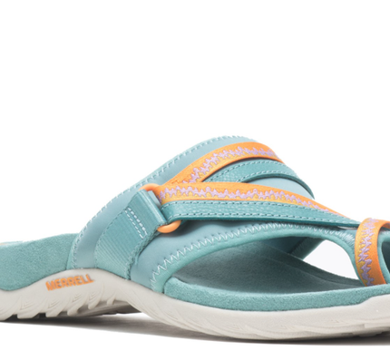 Merrell Terran 3 Cush Post Mineral Blue Comfort Sandal Women's sizes 5-11/NEW!!!