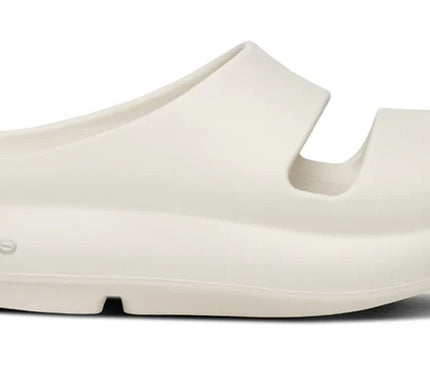 OOFOS OOyea Slide Sandal Chalk Womens Sizes M3/W5-M9/W11 NEW