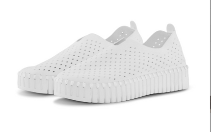 Ilse Jacobsen Tulip 3373 Platform White Slip-on Shoe Women's EU sizes 36-41 NEW!