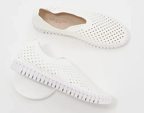 Ilse Jacobsen Tulip 139-100A White Slip-on Shoe Women's EU sizes 36-41 NEW!!!