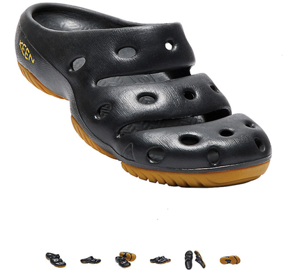 Keen Yogui Black Slip-on Clog Men's US Whole US sizes 7-14 NEW!!!
