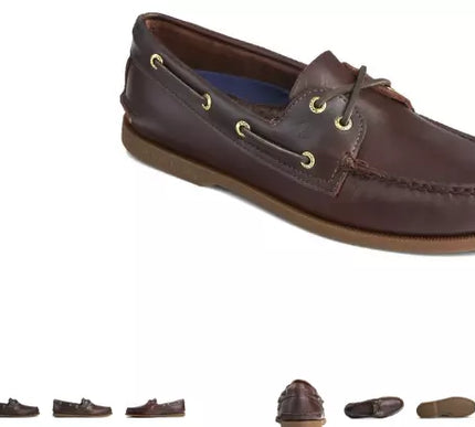 Sperry A/O 2 Eye Amaretto Boat Shoe Mens sizes 7-16 MEDIUM NEW!!!