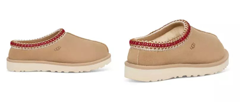 UGG Tasman Sand/Dark Cherry Slipper Clog Women's US sizes 5-11/NEW!!!