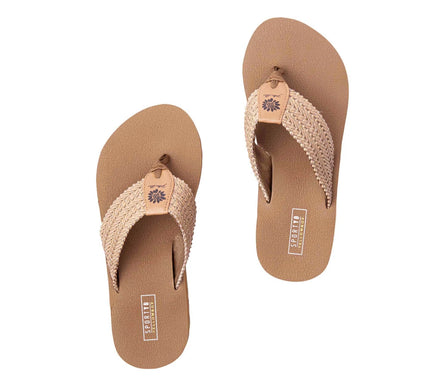 Yellow Box Misha Tan Flatform Toe Post Sandal Women's sizes 6-10/NEW!