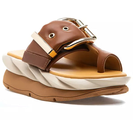 4CCCCEES Mellow Glow Brown Sandal Women's Sizes 36-41/6-11/NEW!!!