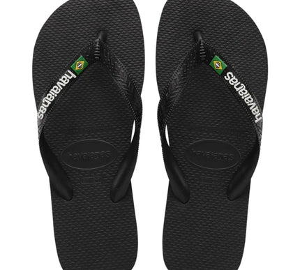 Havaianas Brazil Logo Black/Black Sandal Men EU sizes 39/40-45/46 NEW!!!