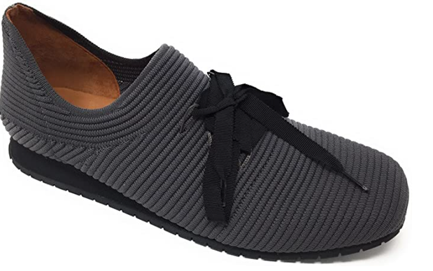 L'amor Des Pieds Taimah Dark Grey/Black Lace-up Shoe Women's sizes 6-10/NEW!!!