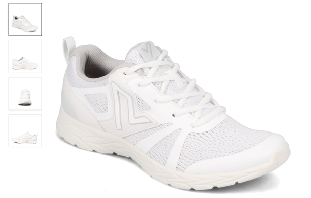 Vionic Miles White Sneaker Lace-Up Comfort Shoe Women's US sizes 5-11 NEW!!!!