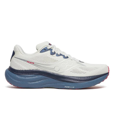 Saucony Ride 19 Ivory-Storm Running Shoe Men sizes 7-15 NEW
