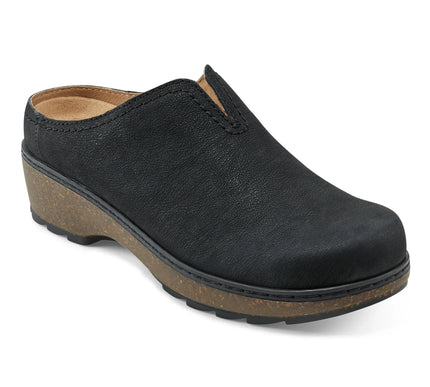 Earth Kolia Black Round Toe Slip-on Casual Clogs Womens sizes 6-10 NEW M