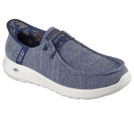 SKECHERS Go Walk Max-With Ease Navy Slip-ins Sneaker Men's sizes 7-14/NEW!!