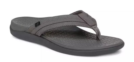 Vionic Tide II Charcoal Grey Comfort Sandal Flip Flop Men's US sizes 7-14 NEW!!!