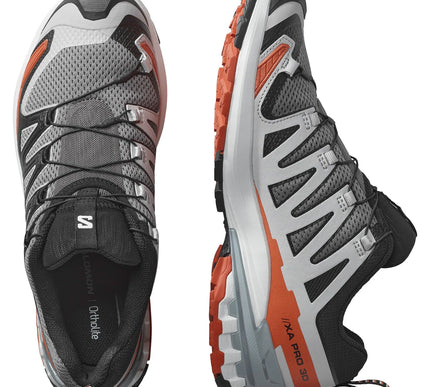 Salomon XA Pro 3d V9 Castlerock/Black/Ochre Running Shoe Men's US Sizes 7-14 NIB