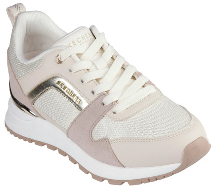 SKECHERS Runway Posh Girl Natural Gold Sneaker Women's sizes 5-11/NEW!!!