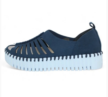 Ilse Jacobsen Tulip 9376 Dark Indigo Slip-On Shoe Women's EU sizes 39 and 40 NEW