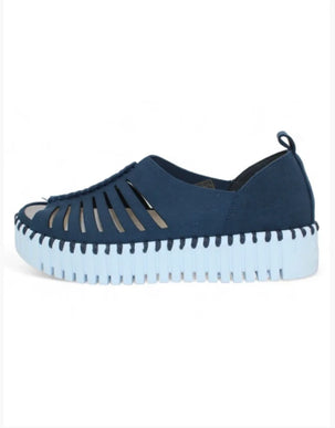 Ilse Jacobsen Tulip 9376 Dark Indigo Slip-On Shoe Women's EU sizes 39 and 40 NEW