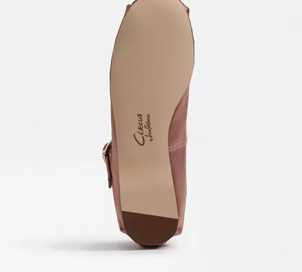 Circus by Sam Edelman Zuri Dark French Satin Ballet Flat Women sizes 6-10/NEW!!!