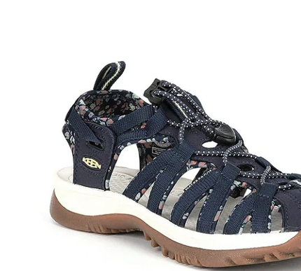 Keen Whisper Navy/Birch Hiking Walking Sandal Women's sizes 5-12/NEW!!!