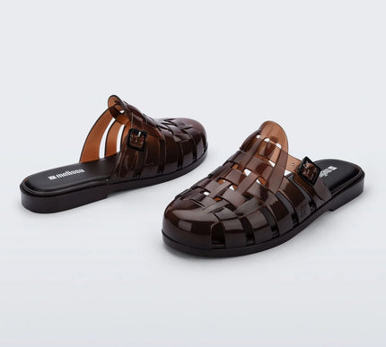 Melissa Possession Mule Flat in Brown Womens US sizes 6-10