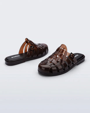 Melissa Possession Mule| Brown Women's Jelly Slip-On