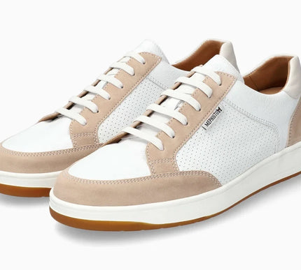 Mephisto Henry Light Sand Leather Sneaker Shoe Mens US Sizes 7-13 NEW