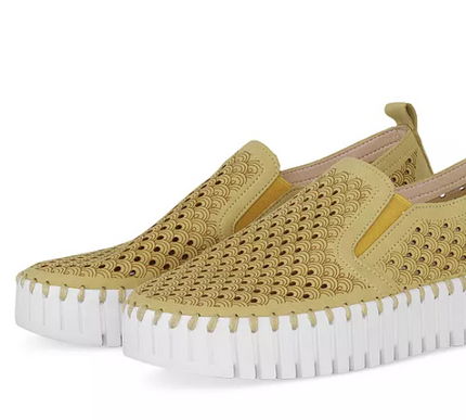 Ilse Jacobsen Tulip 141 Platform Citronella Slip-on Women's EU sizes 36-41 NEW!!