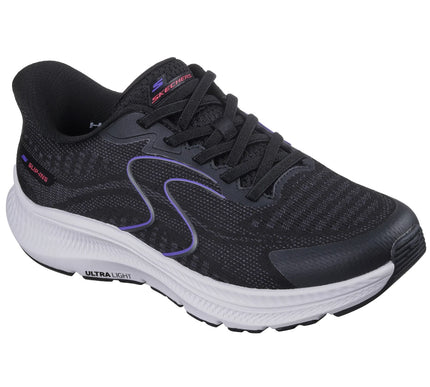 SKECHERS Slip-ins: GO RUN Consistent 2.0 Black Sneaker Womens sizes 5-11/NEW