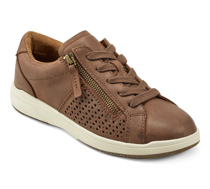 Earth Netta Dark Natural Brown  Lace-up Sneaker Shoes Womens sizes 6-10 NEW M