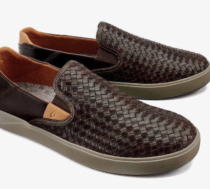 Olukai Lae'ahi Lauhala Slip-on Shoes in Various Colors US Sizes 7-15 NEW!!
