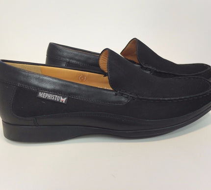 Mephisto Baduard Black Comfort Loafer Slip-on Shoe Men's US Sizes 7-13 NEW!!!