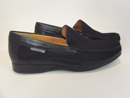 Mephisto Baduard Black Comfort Loafer Slip-on Shoe Men's US Sizes 7-13 NEW!!!
