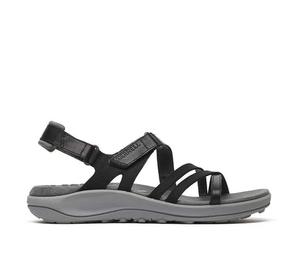 Merrell Harbor Backstrap Black Strappy Sandal Women's sizes 5-11/NEW!!!