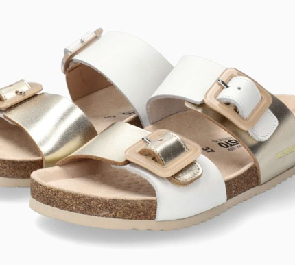 Mephisto Madison White Slide Sandal Women's sizes 35-42 NEW!!!