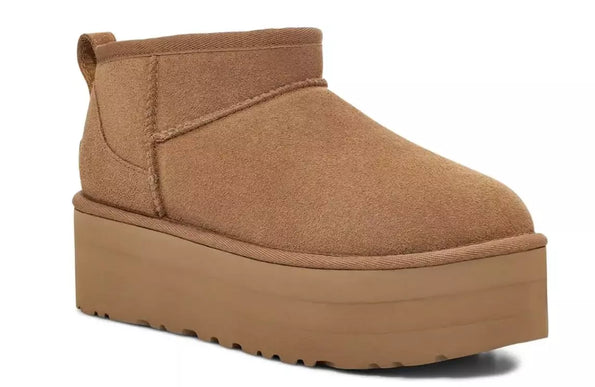 UGG Classic Ultra Mini Platform Chestnut Boot Bootie Women's US sizes 5-12/NEW!