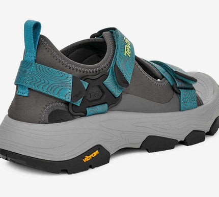 Teva Grandview Max Sandal Dark Gull Grey-Larkspur Mens US Sizes 8-14 NIB