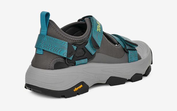 Teva Grandview Max Sandal Dark Gull Grey-Larkspur Mens US Sizes 8-14 NIB