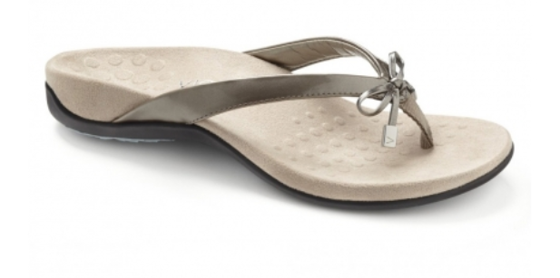 Vionic Bella II Pewter Toe-Post Sandal Flip Flop Women's US sizes 5-11 NEW!!!